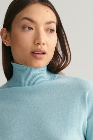 Pull en laine d’agneau - Ciel