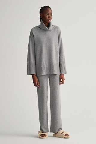 Pull en laine et cachemire - Gris clair