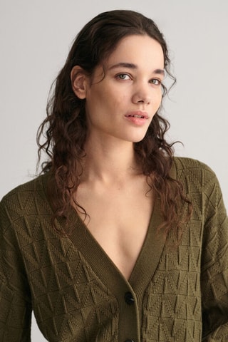 Gilet en mérinos - Vert