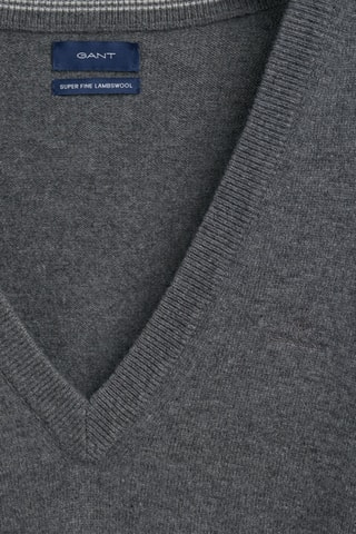 Pull en laine d’agneau - Gris foncé chiné