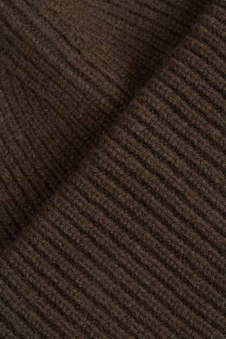 Bonnet en laine - Marron foncé