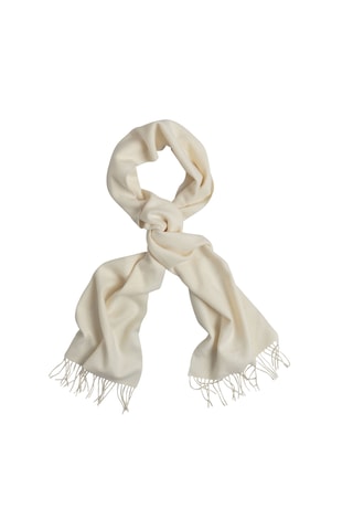 Echarpe en laine - Ecru