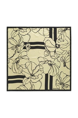 Carré en soie - Jaune