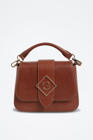 Sac à main en cuir de veau - Marron