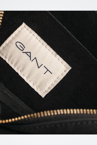 Sac bandoulière en cuir - Noir