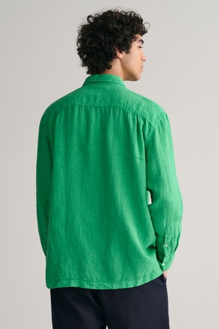 Chemise en lin - Vert clair