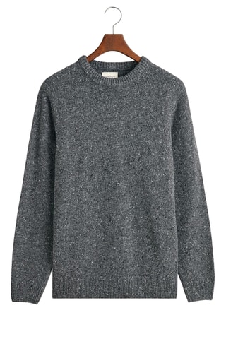 Pull en laine - Anthracite chiné