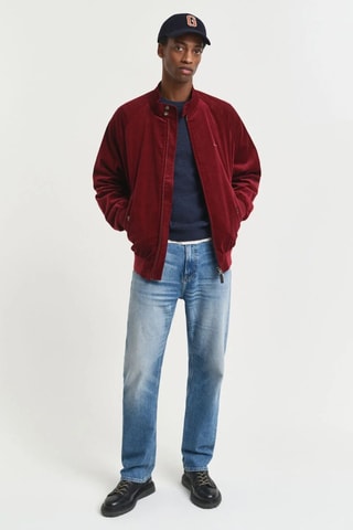 Pull en laine d’agneau - Bleu marine chiné