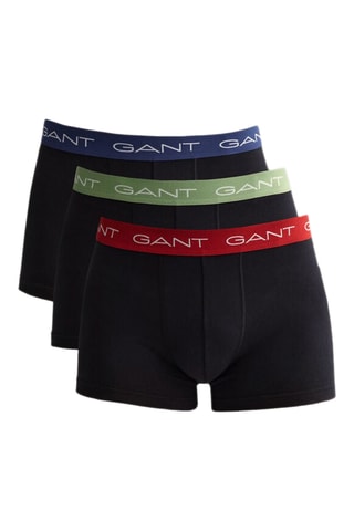 3 boxers - Noir et rouge