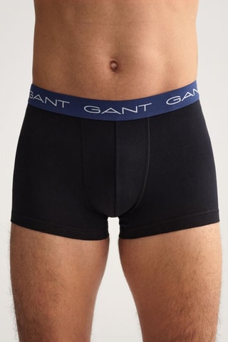 3 boxers - Noir et rouge