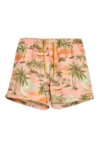 Short de bain - Saumon