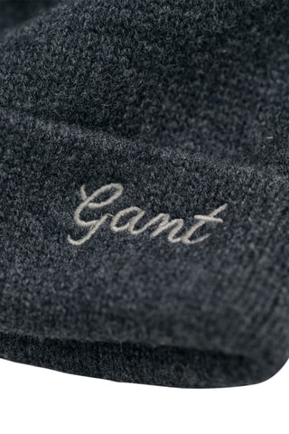 Bonnet en laine - Gris foncé