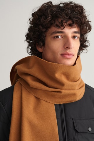 Echarpe en laine - Camel