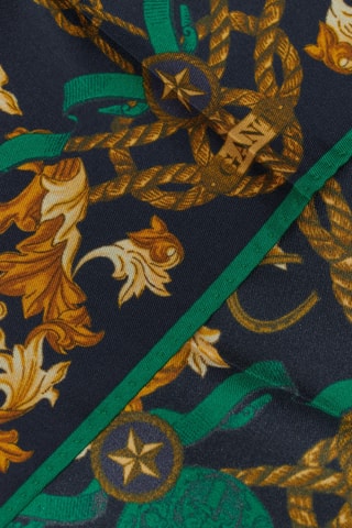 Carré en soie - Vert émeraude