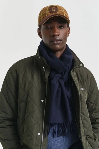 Echarpe en laine - Bleu nuit