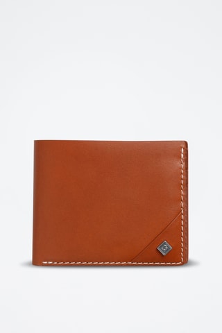 Porte-cartes en cuir - Camel