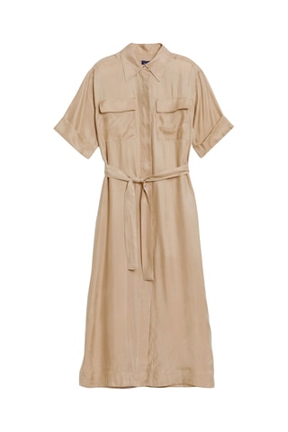 Robe chemise - Beige