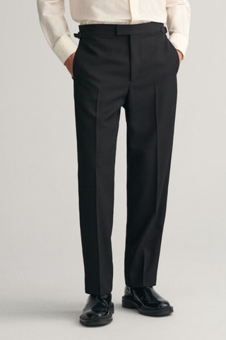 Pantalon en laine - Noir