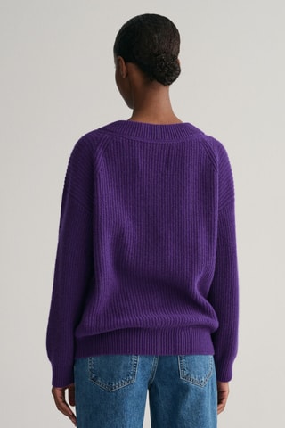Pull en laine d’agneau - Violet