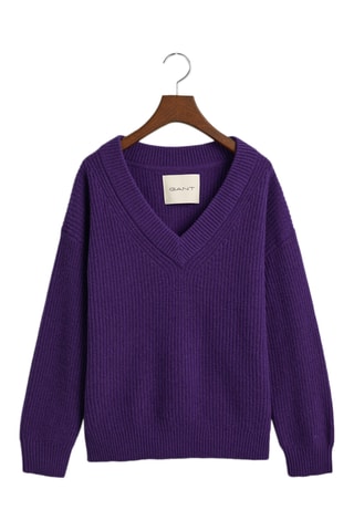 Pull en laine d’agneau - Violet
