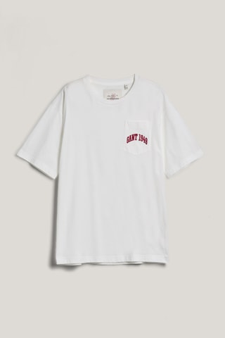 T-shirt - Blanc et rouge