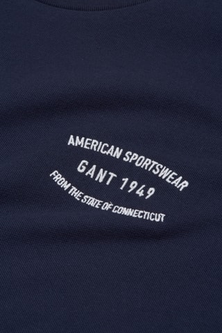 T-shirt - Bleu marine et blanc