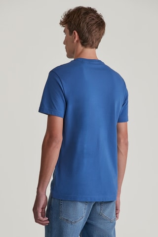 T-shirt - Indigo et blanc