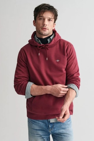 Sweat à capuche - Grenat