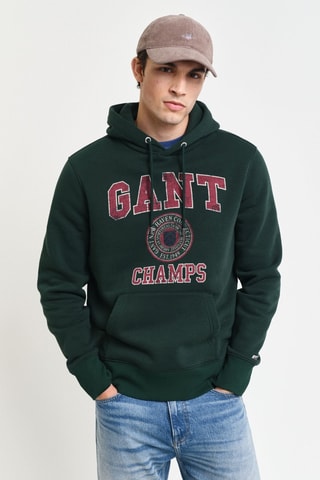 Sweat à capuche - Vert émeraude