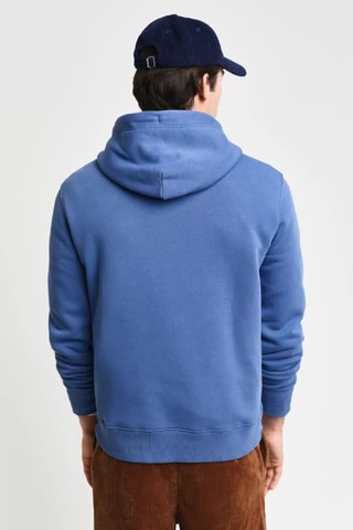 Sweat à capuche - Bleu cobalt