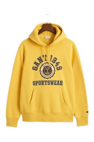 Sweat à capuche - Jaune