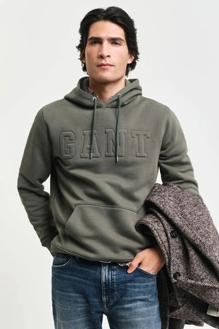 Sweat à capuche - Kaki