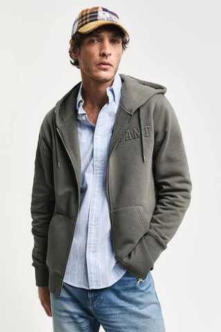 Sweat à capuche - Kaki