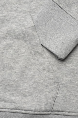 Sweat à capuche - Gris clair chiné