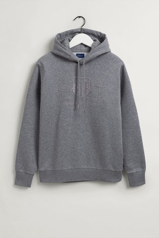 Sweat à capuche - Gris chiné