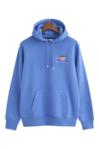 Sweat à capuche - Bleu cobalt