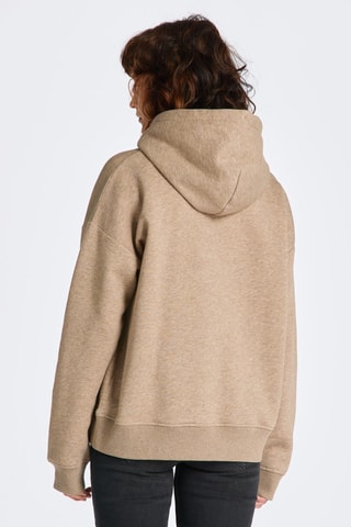 Sweat à capuche - Marron chiné