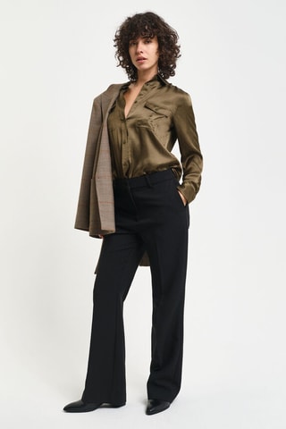 Chemisier regular - Marron