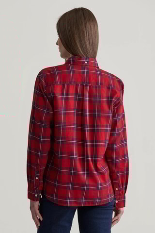 Chemisier regular - Rouge