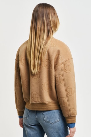 Bomber en laine - Camel