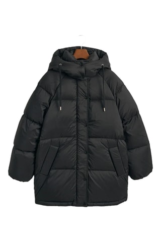 Doudoune à capuche - Noir