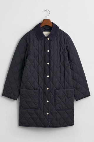 Doudoune longue - Noir