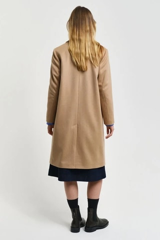 Manteau en laine et cachemire - Beige