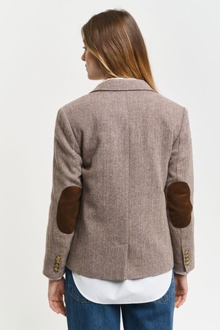 Veste en laine - Beige et marron