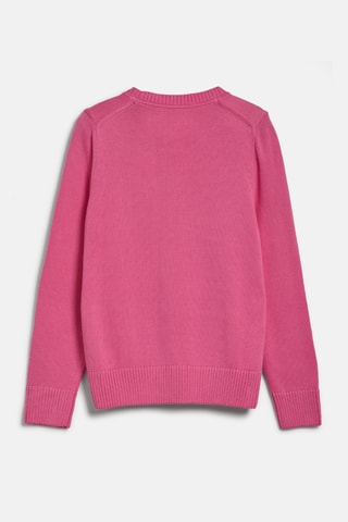 Pull en coton biologique - Rose