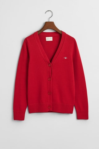 Gilet en coton biologique - Rouge