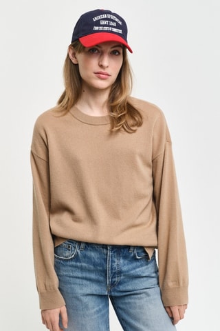 Pull en laine d’agneau - Camel
