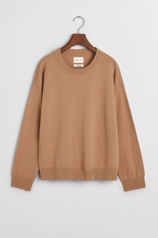 Pull en laine d’agneau - Camel