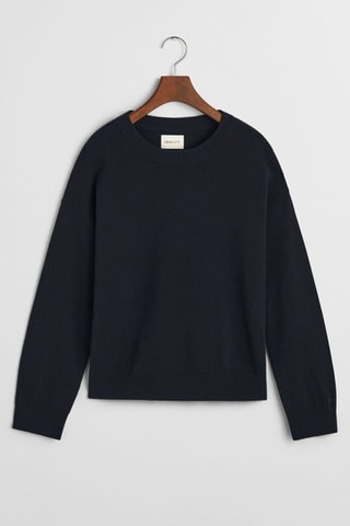 Pull en laine d’agneau - Bleu marine