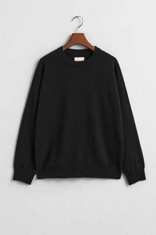 Pull en laine d’agneau - Noir